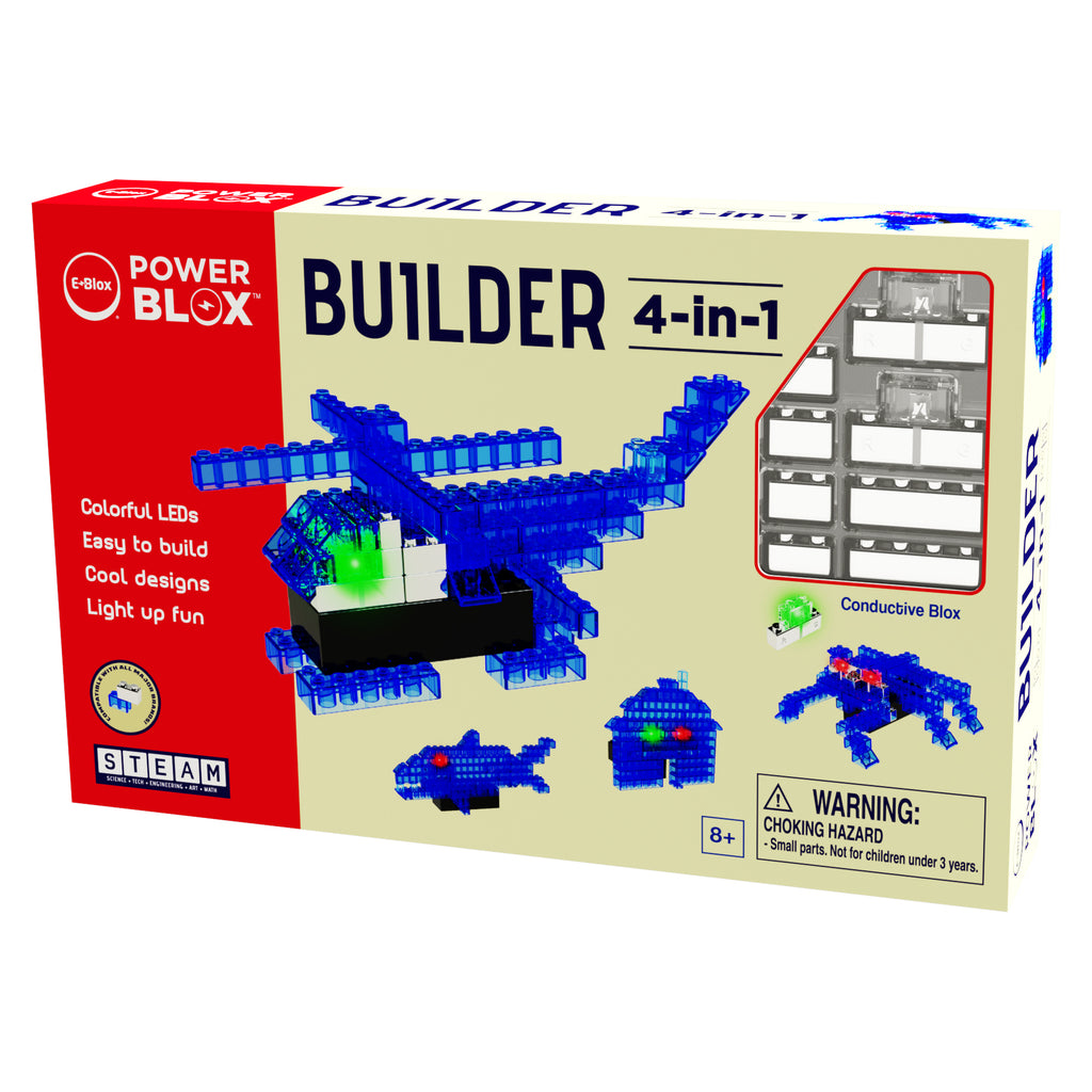 Power Blox™ Build Basic Set - E-Blox® LED Light-Up Building