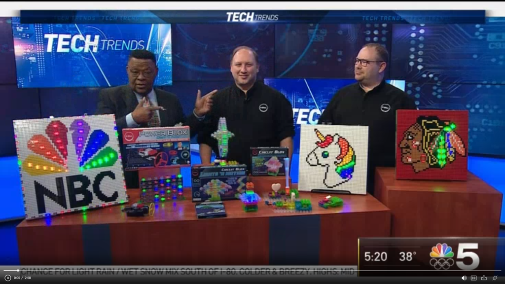NBC 5 Tech Trends with Art Norman and the E-Blox Brothers
