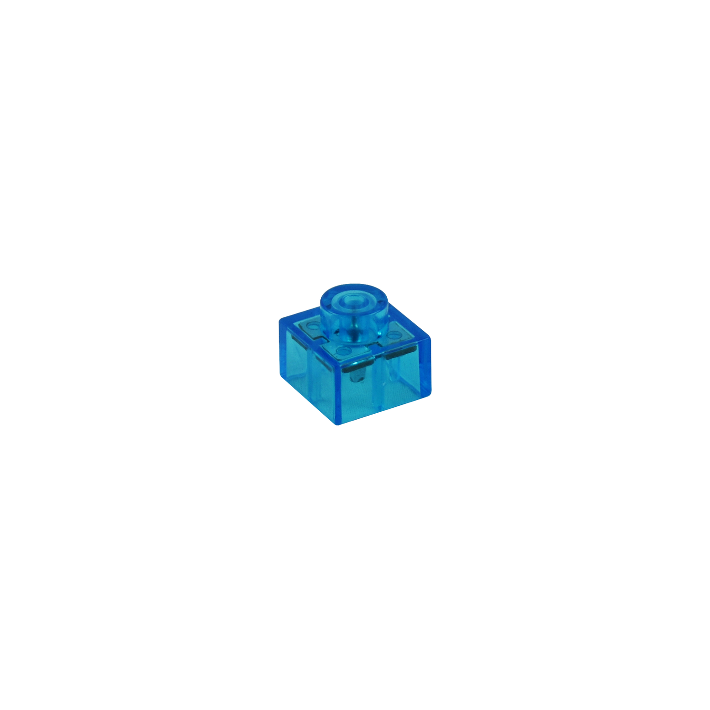 blue single connector block