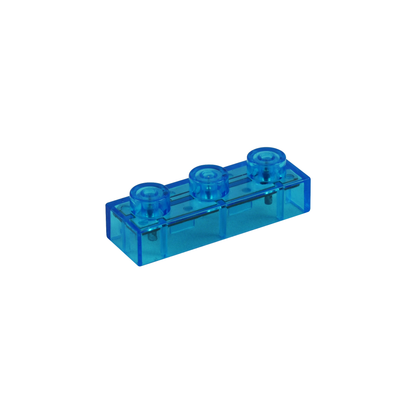 blue 1x3 connector block