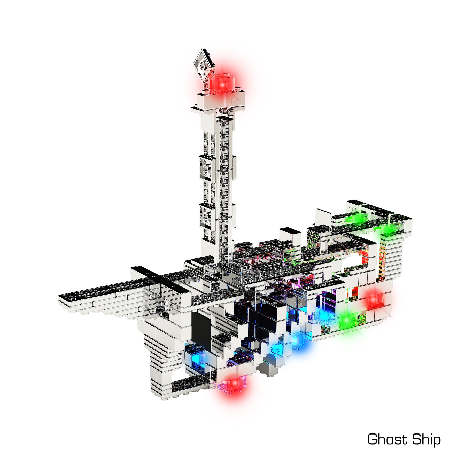 Led light store up building blocks