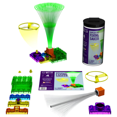 Circuit Blox™ BYO Flying Saucer Circuit Board Building Blocks Toys