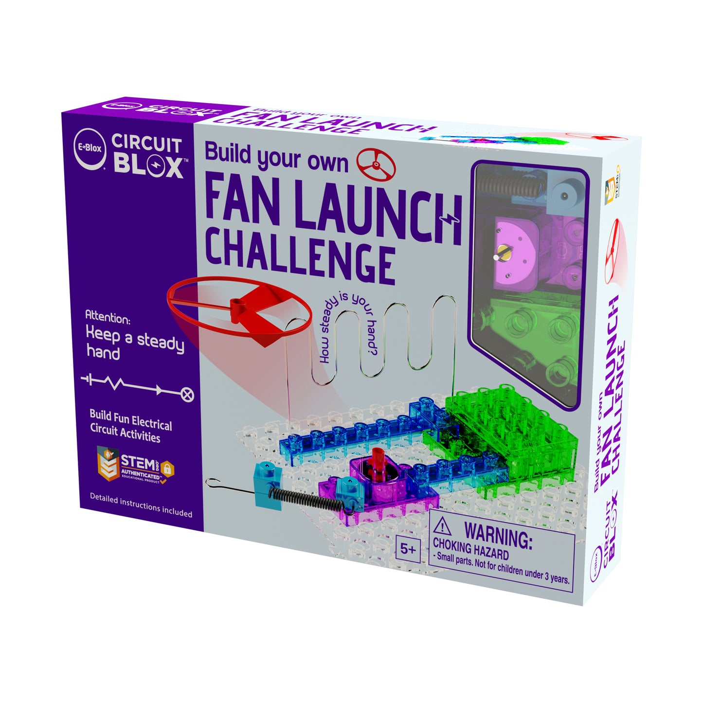 Fan launch challenge retail box front