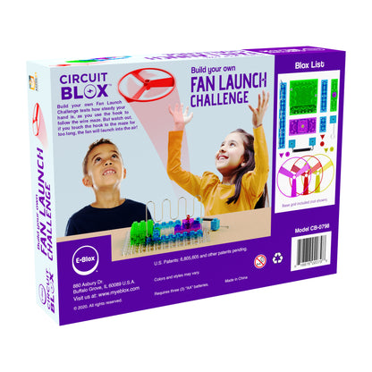 Fan launch challenge retail box back