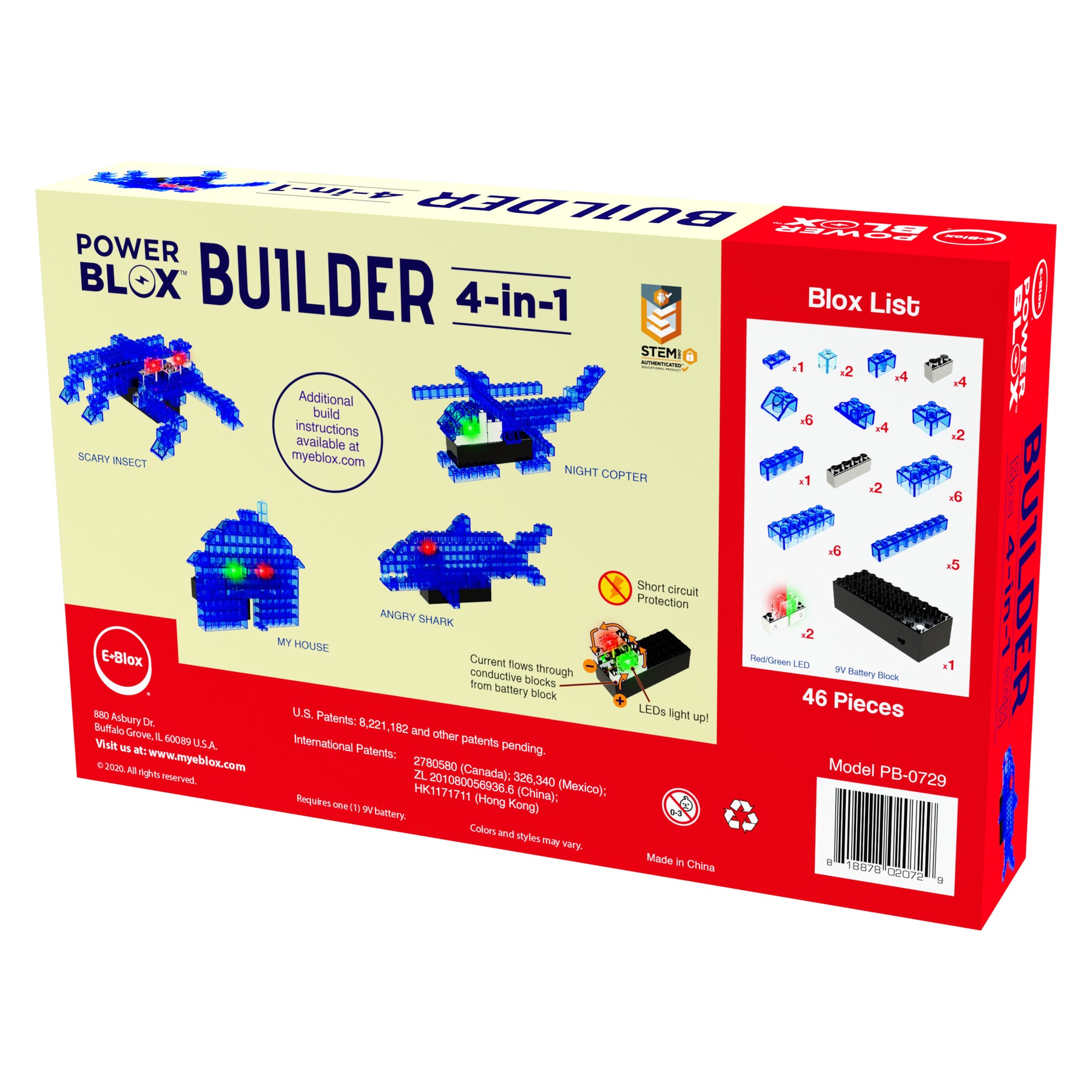  E-Blox Lite Blox STEM Builder Kit (30 Pieces