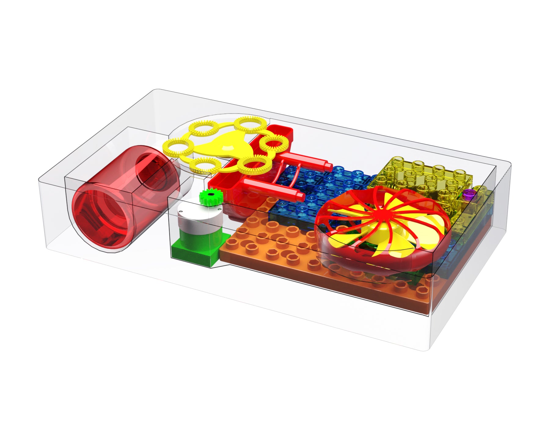 Product in plastic tray