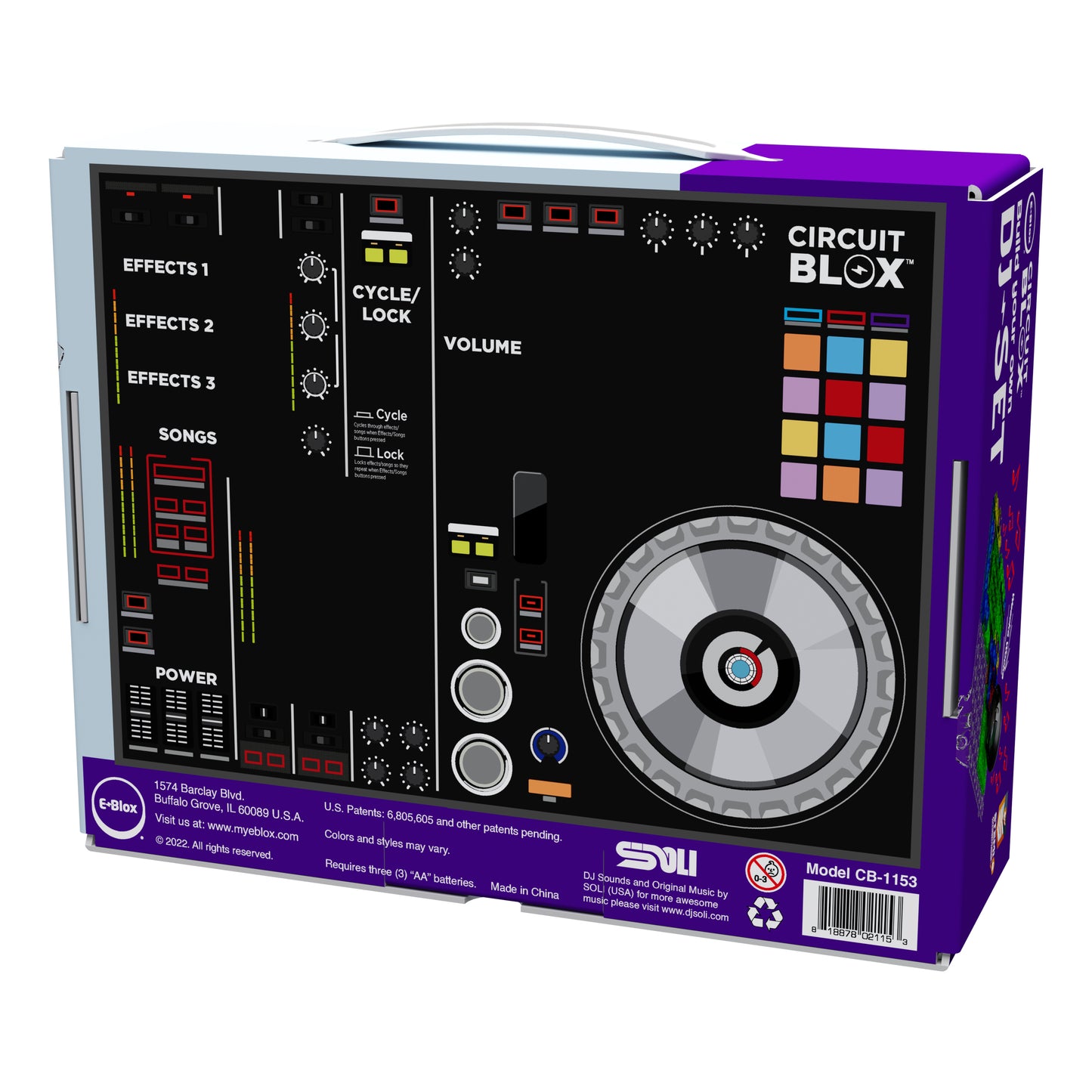 Build your own DJ Set retail box back